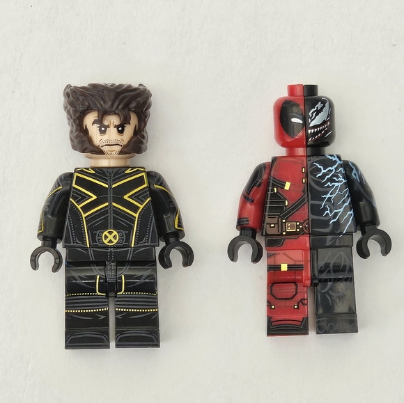 Lot of 8 Marvel Lego Compatible Deadpool and Wolverine Movie Minifigures - Picture 4 of 11